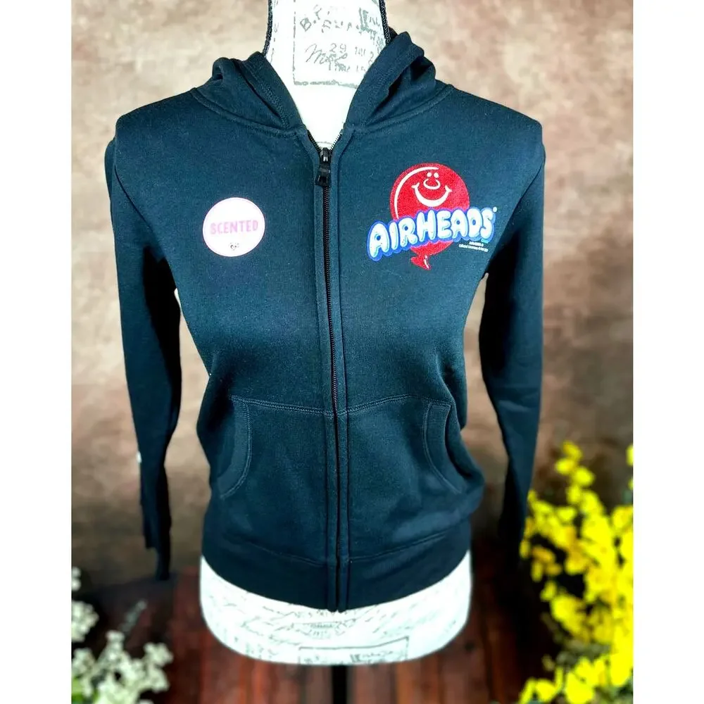 Justice Candy Graphic Zip-Up Hoodie - Girls Size M (10)